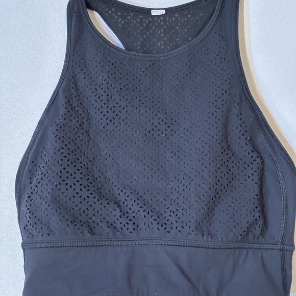 2/$30 Lululemon Athletics Black Tank Top Size 4 - Picture 1 of 6